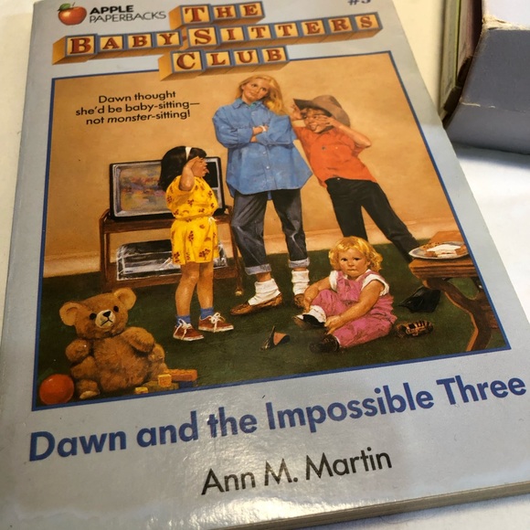Vintage 1987 first edition Apple Paperbacks The Baby-Sitters Club Books #5-#8 - Picture 9 of 11